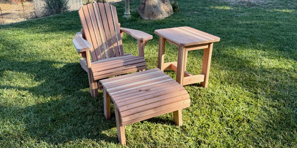 Adirondack Chair Set